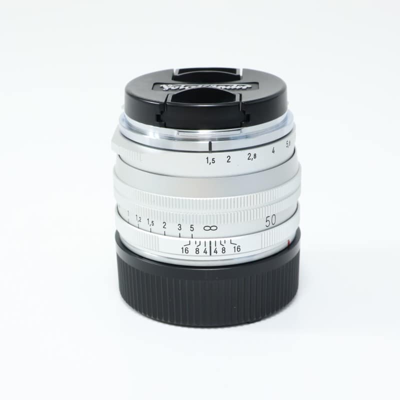 NOKTON vintage line 50mm F1.5 Aspherical Ⅱ VM シルバー MC