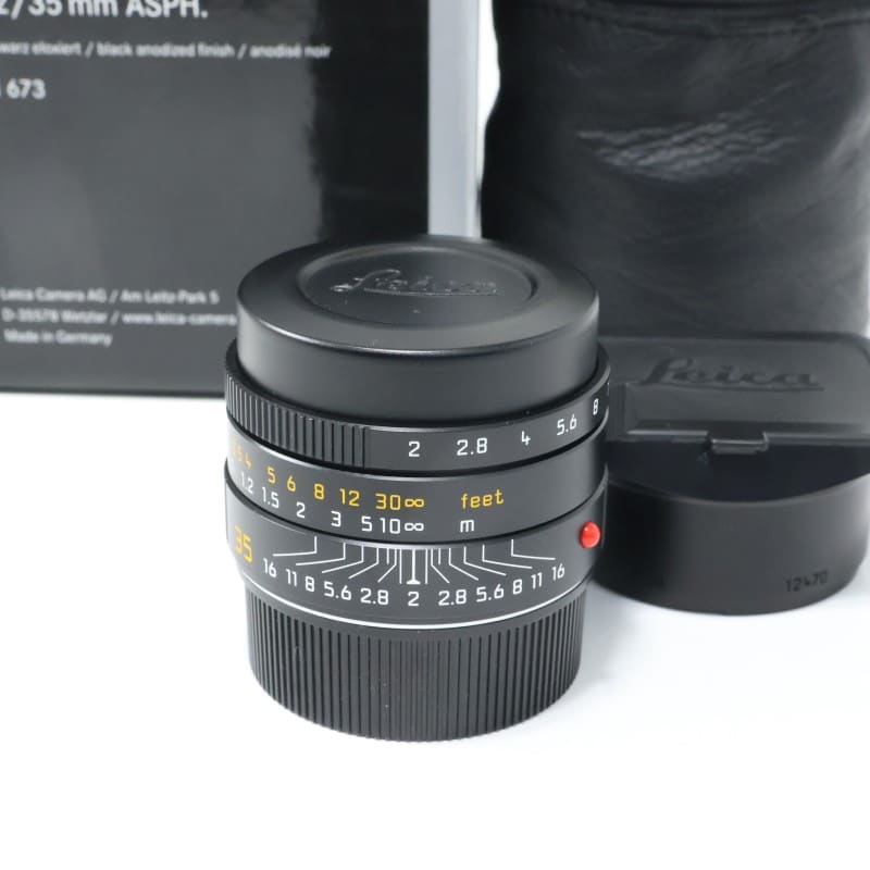 ライカ ズミクロンM f2/35mm ASPH. ブラック 11673