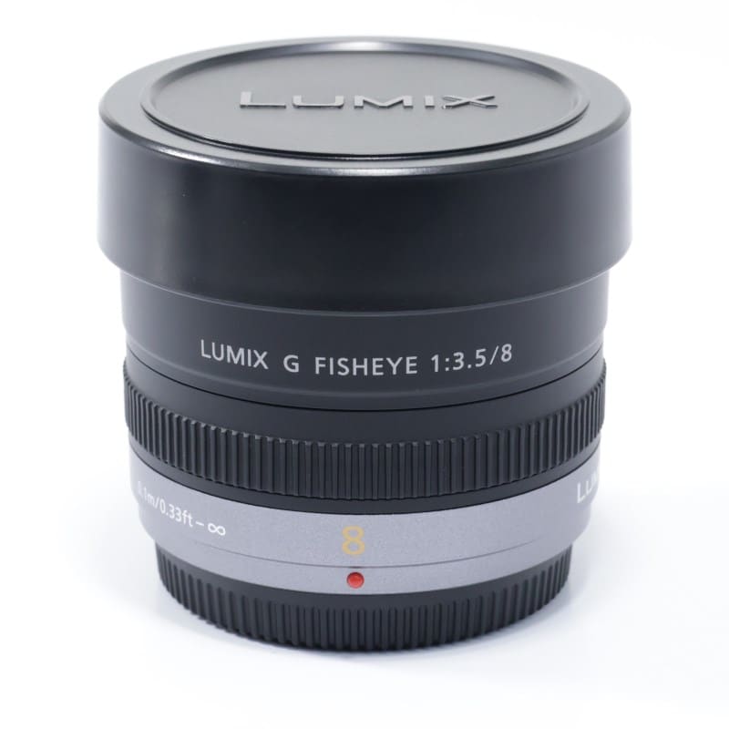 レンズ(単焦点) WW2305 LUMIX G FISHEYE 1:3.5/8 H-F008 Panasonic LUMIX G FISHEYE 8mm/F3.5 H-F008 AB+ランク 中古｜フジヤカメラ