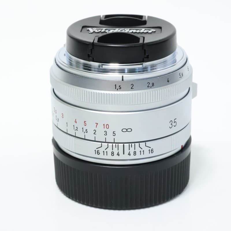 NOKTON Vintage Line 35mm F1.5 Aspherical Type II VM シルバー