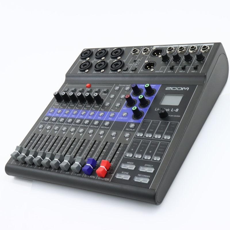 LiveTrak L-8 [デジタルミキサー/レコーダー]