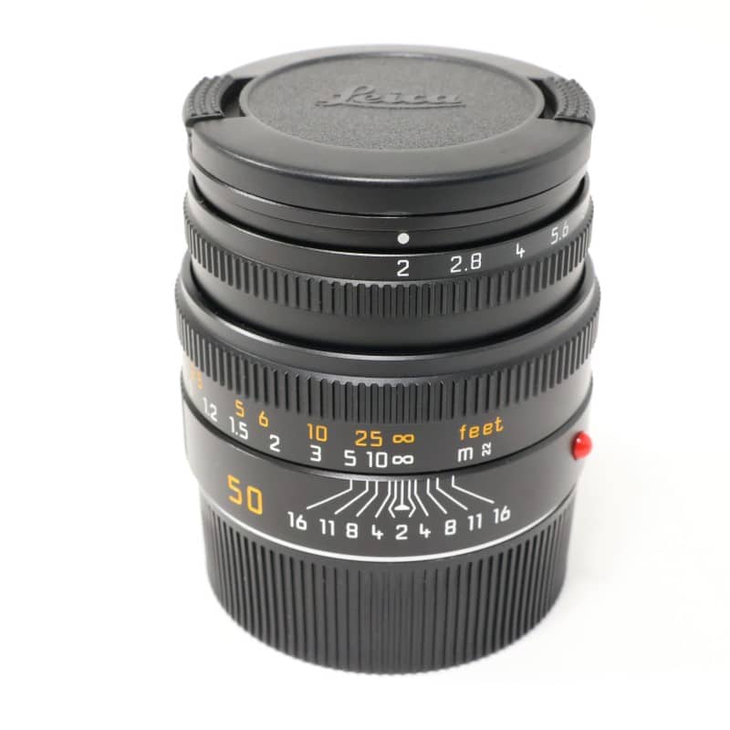 ライカ ズミクロンM f2/50mm ブラック 11826C