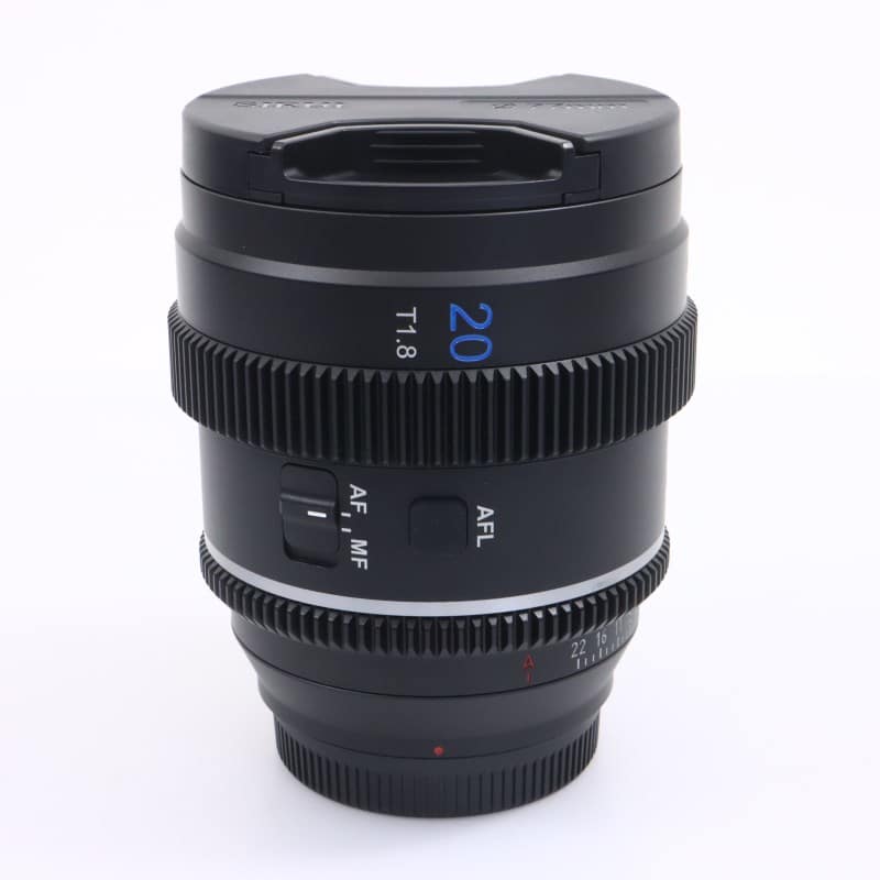 オートフォーカスアナモルフィックレンズ T1.8 S35 20mm E/ナチュラル 20AF133X-EN-JP