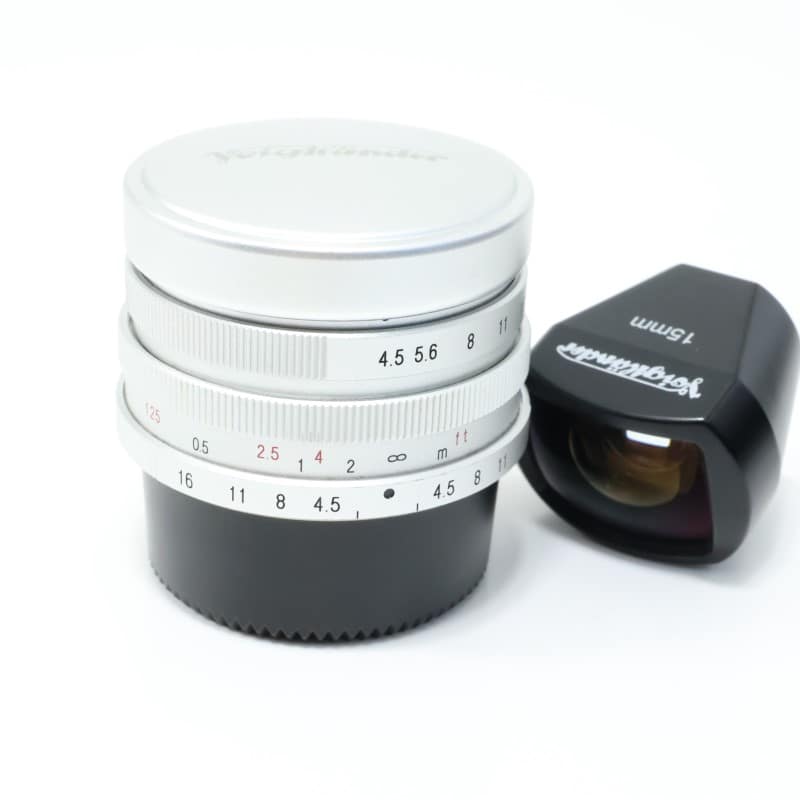 SUPER-WIDE HELIAR 15mm F4.5 Aspherical シルバー