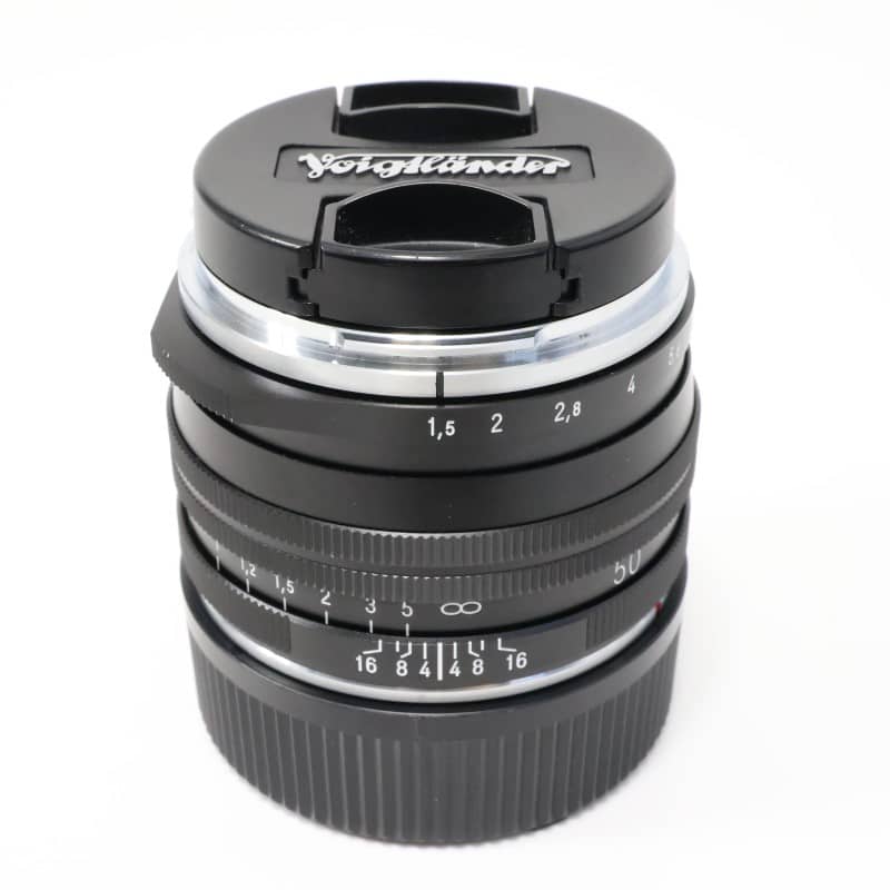 NOKTON vintage line 50mm F1.5 Aspherical Ⅱ VM ブラック MC