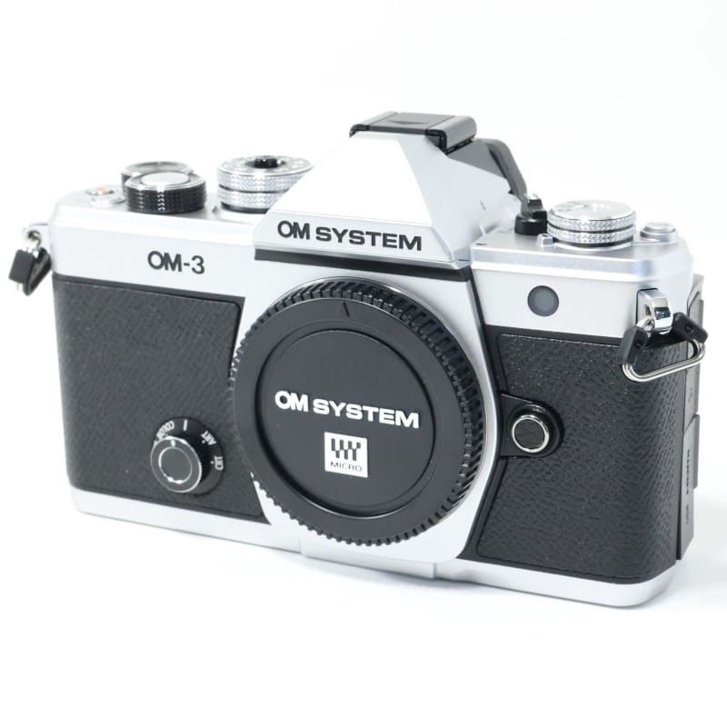 OM SYSTEM OM-3 ボディー シルバー