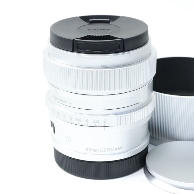 Sigma 50mm F2 DG | Contemporary Lマウント シルバー