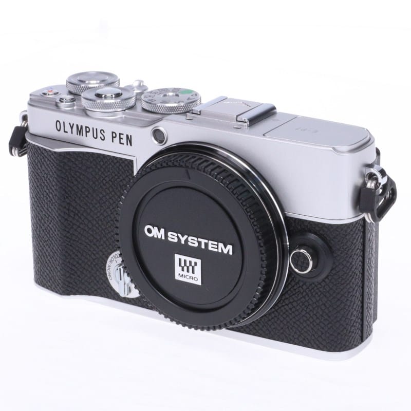 OLYMPUS／OM SYSTEM PEN E-P7 ボディー シルバー AB+ランク 中古