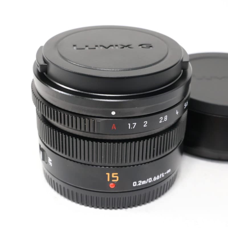 LEICA DG SUMMILUX 15mm/F1.7 ASPH. ブラック H-X015-K