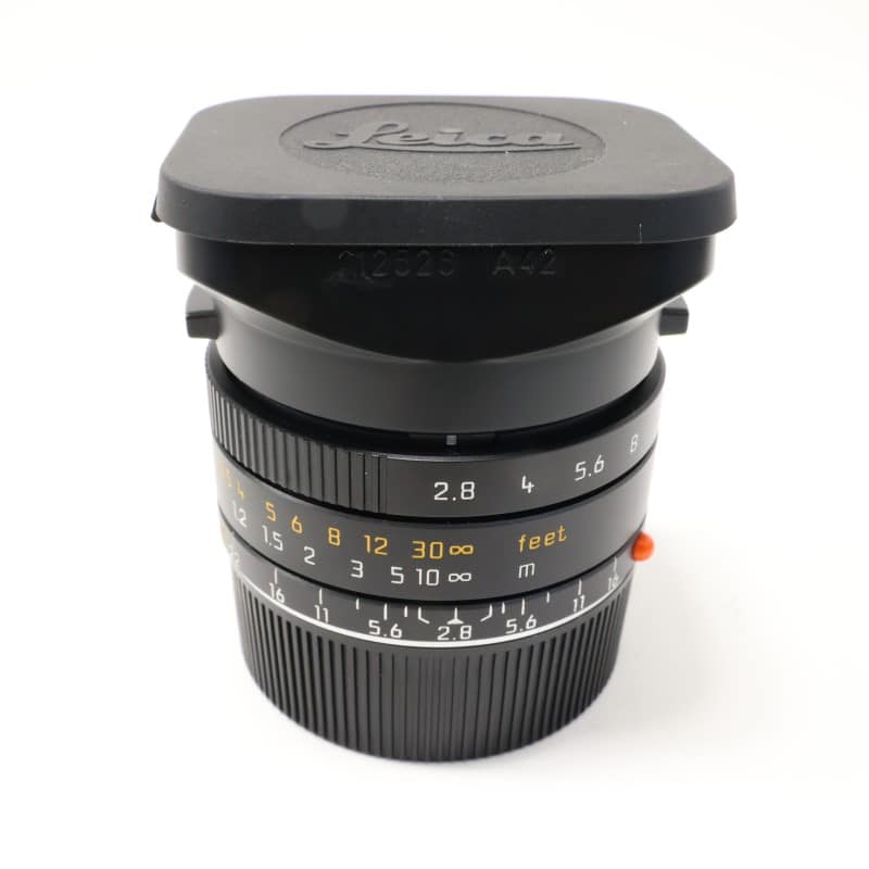 エルマリート M 28mm F2.8 ASPH. ブラック 6bit