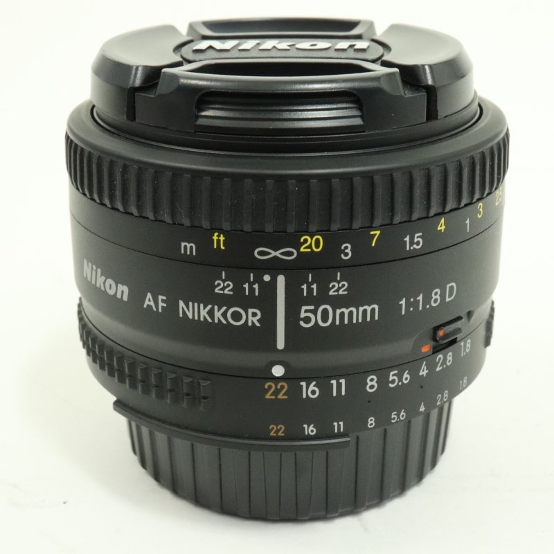 中古品 Nikon AF Nikkor 50mm 1.4 Dレンズ 日本製 77％以上節約