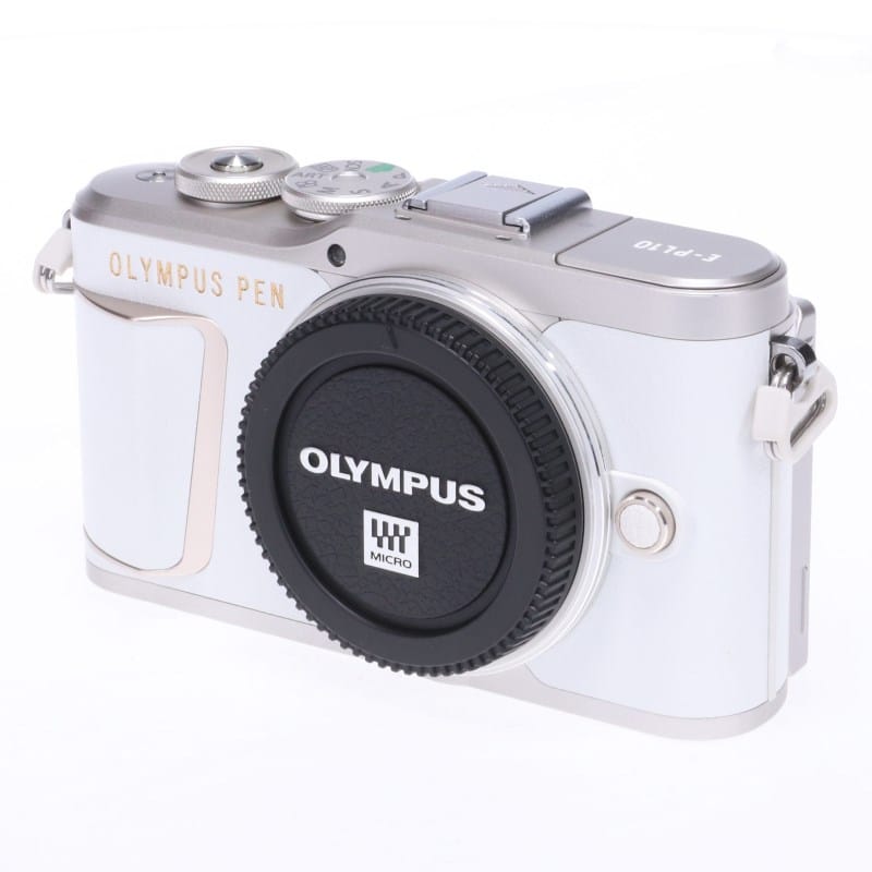 OLYMPUS／OM SYSTEM PEN E-PL10 ボディー ホワイト Aランク 中古
