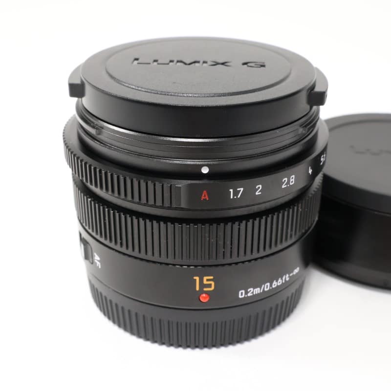 LEICA DG SUMMILUX 15mm/F1.7 ASPH. ブラック H-X015-K
