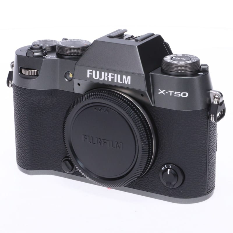 富士フイルム FUJIFILM X-T50 ボディ チャコールシルバー 日本語・英語