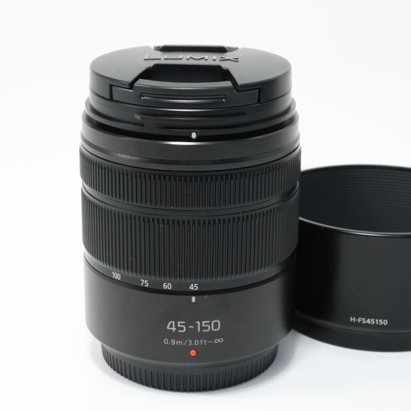 LUMIX G VARIO 45-150mm/F4.0-5.6 ASPH./MEGA O.I.S. ブラック H-FS45150-KA
