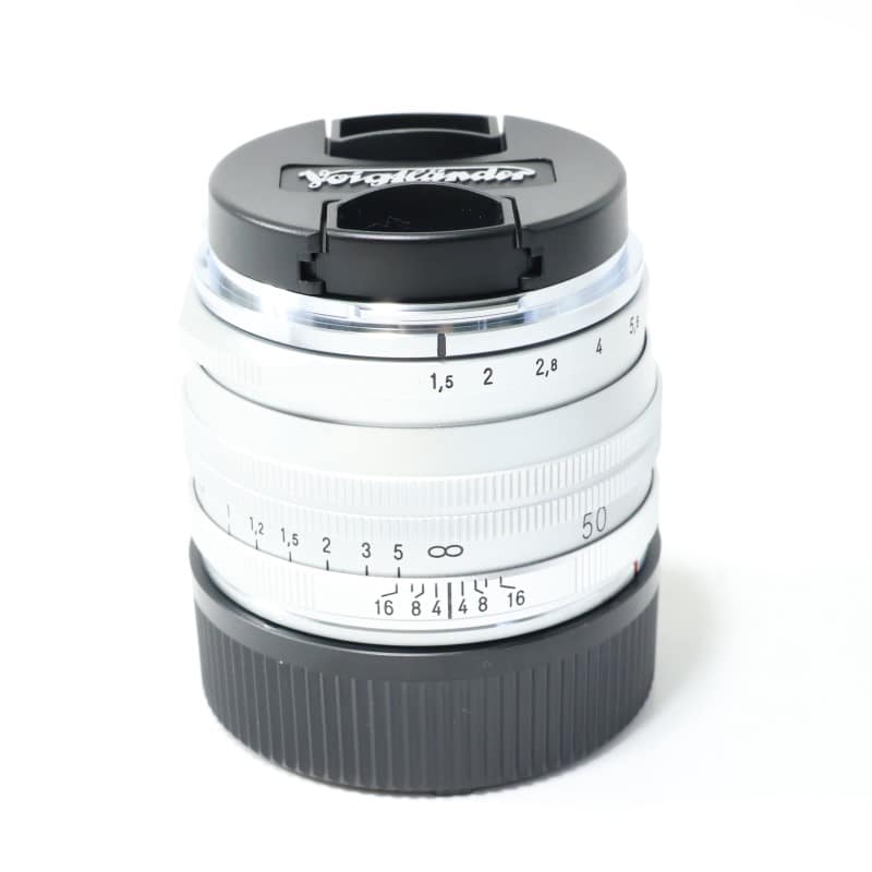 NOKTON vintage line 50mm F1.5 Aspherical Ⅱ VM シルバー MC