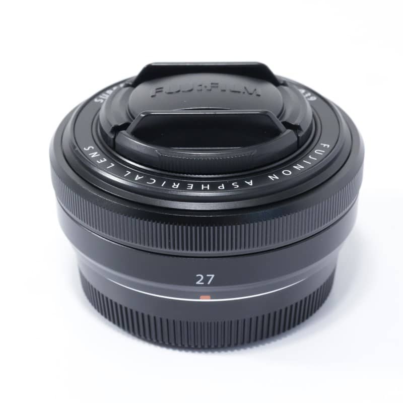 【土日限定価格】FUJIFILM フジノンレンズ XF27mmF2.8 富士フイルム フジノンレンズ XF27mmF2.8 ブラック ABランク 中古