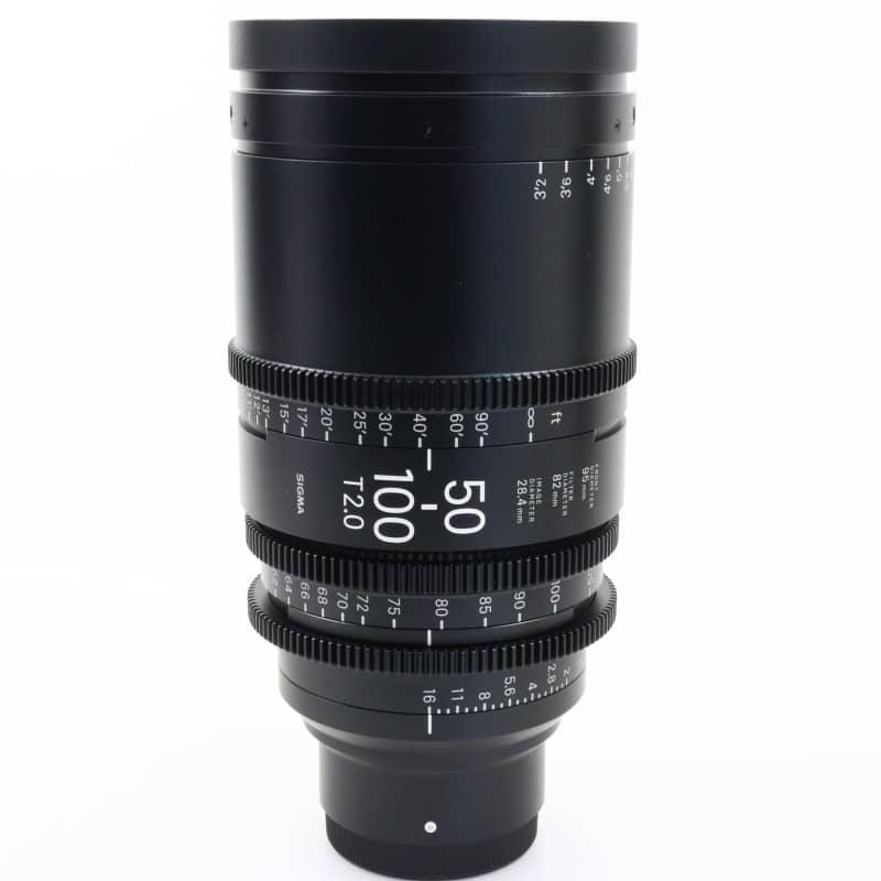 50-100mm T2/E feet [High Speed Zoom Line 50-100mm T2 Eマウント フィート表示]