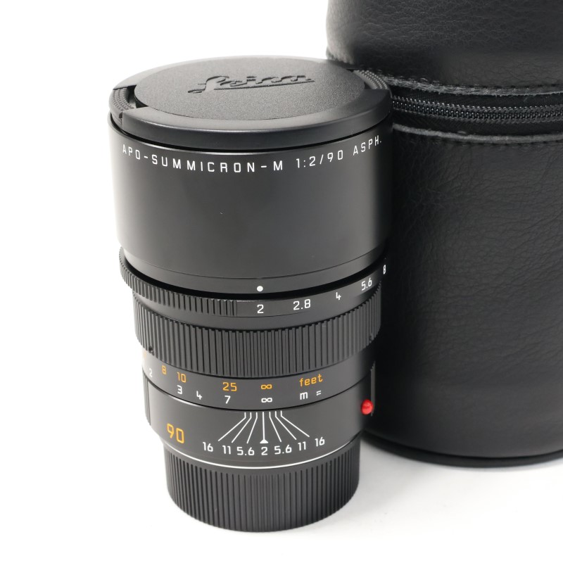 ライカ アポ・ズミクロンM f2/90mm ASPH. ブラック 11884C