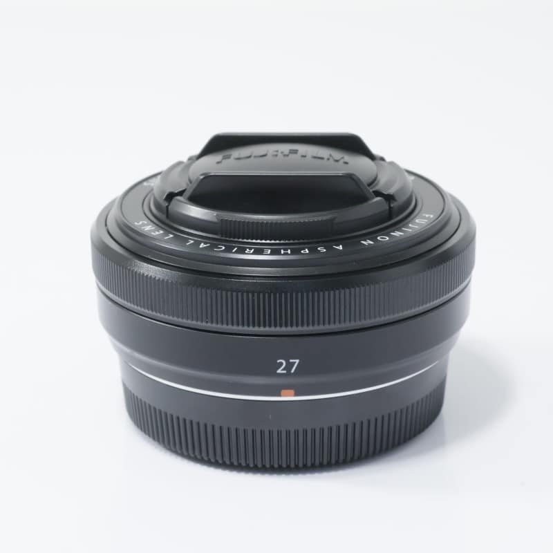 富士フイルム フジノンレンズ XF27mmF2.8 ブラック ABランク 中古