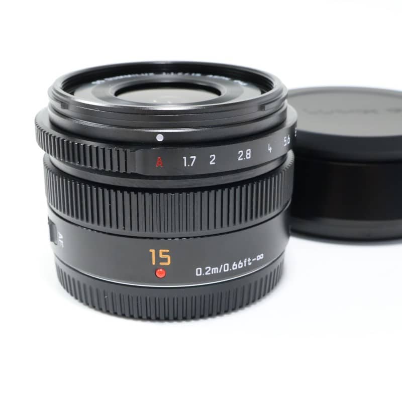 LEICA DG SUMMILUX 15mm/F1.7 ASPH. ブラック H-X015-K