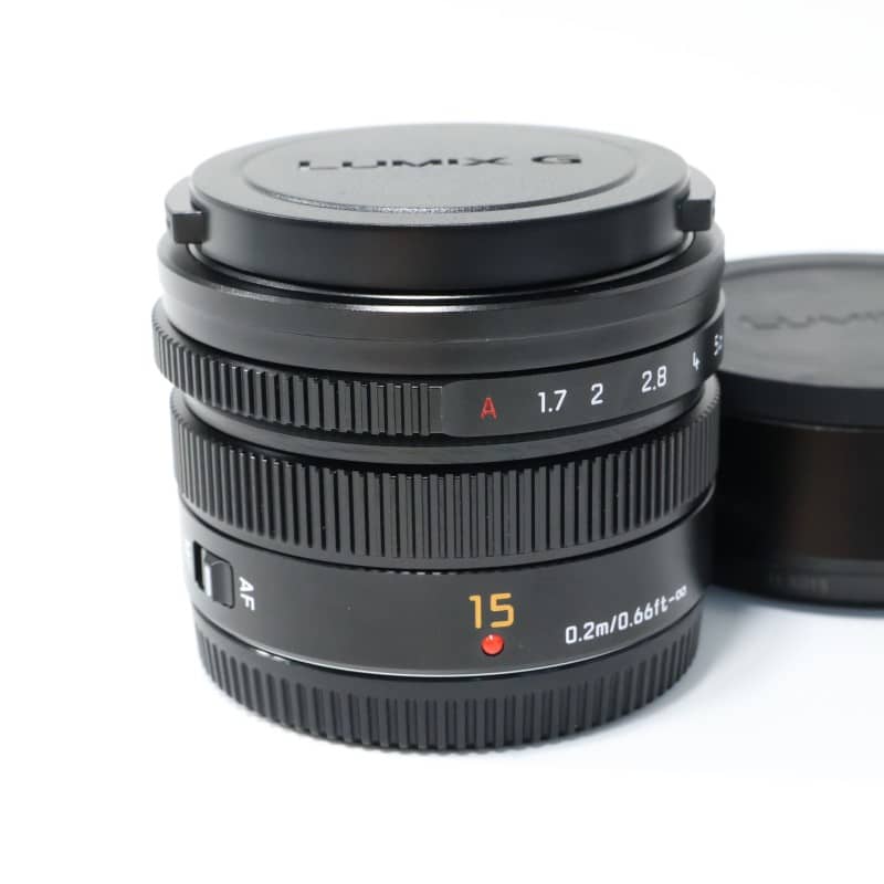 LEICA DG SUMMILUX 15mm/F1.7 ASPH. ブラック H-X015-K