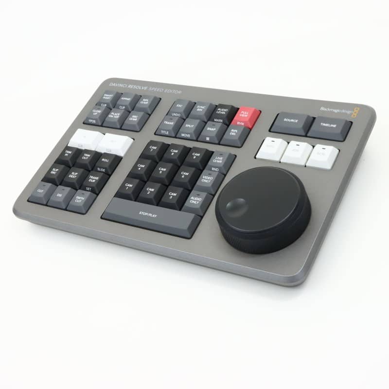 DV/RES/BBPNLMLEKA [DaVinci Resolve Speed Editor]