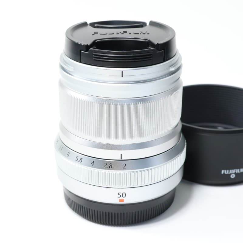 フジノンレンズ XF50mmF2 R WR シルバー