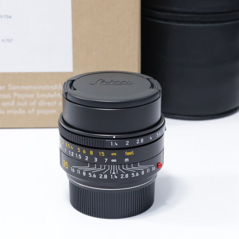 Leica ライカ ズミルックスM f1.4/35mm ASPH. ブラック 11726 AB+