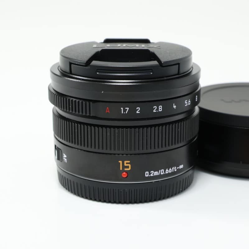 LEICA DG SUMMILUX 15mm/F1.7 ASPH. ブラック H-X015-K