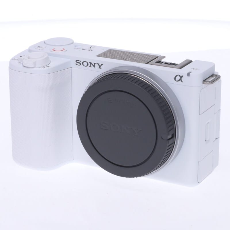 SONY VLOGCAM ZV-E10 II ボディ ホワイト ZV-E10M2W AB+ランク 中古