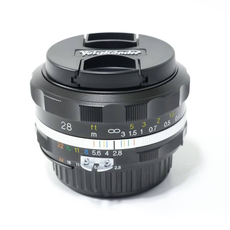 COLOR-SKOPAR 28mm F2.8 Aspherical SL IIS ブラックリム Ai-s