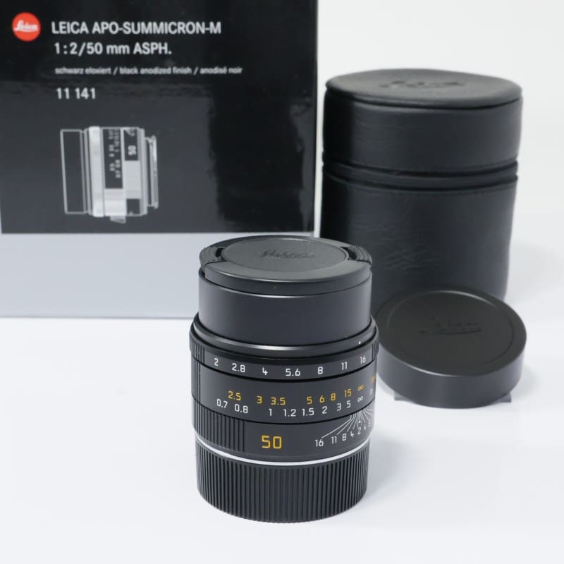 ライカ アポ・ズミクロンM f2/50mm ASPH. ブラック 11141