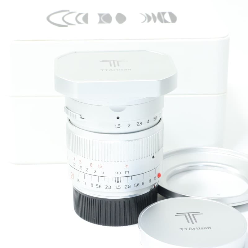 TTArtisan 21mm f/1.5 ASPH ライカM シルバー