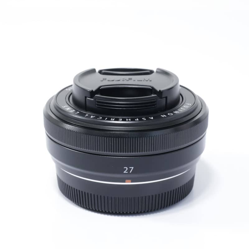 中古 美品 レンツ α-8φ 富士フイルム フジノンレンズ XF27mmF2.8 ブラック Aランク 中古