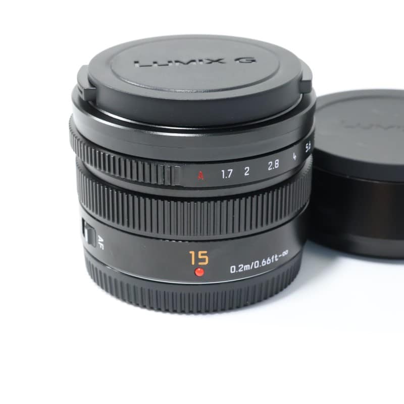 LEICA DG SUMMILUX 15mm/F1.7 ASPH. ブラック H-X015-K