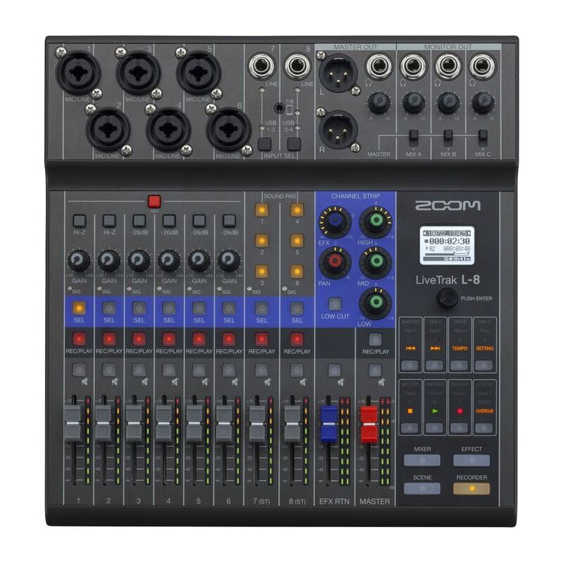 LiveTrak L-8