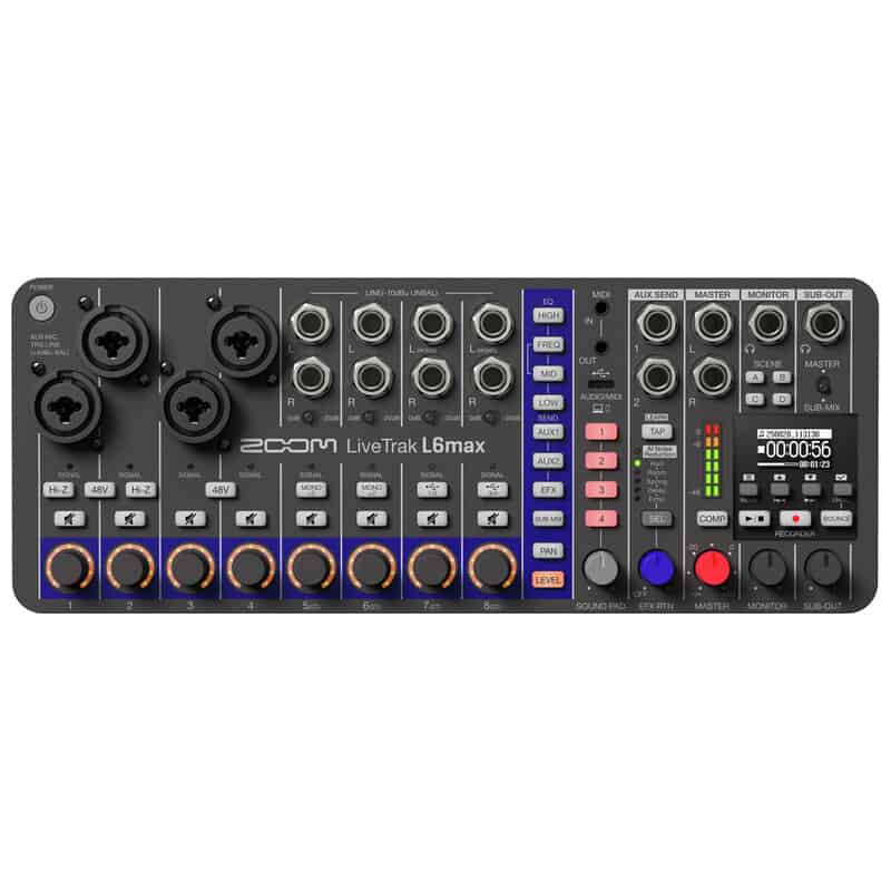 LiveTrak L6max（2025年9月下旬発売予定）