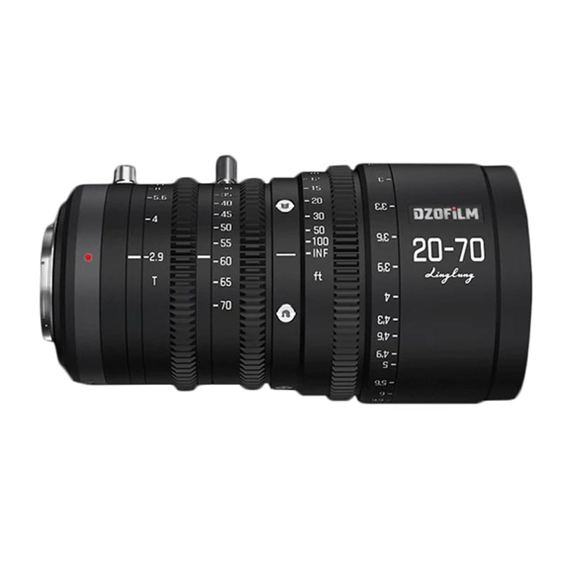 Linglung 20-70mm T2.9 MFTマウント パーフォーカル メートル表示 DZO-L207029/m