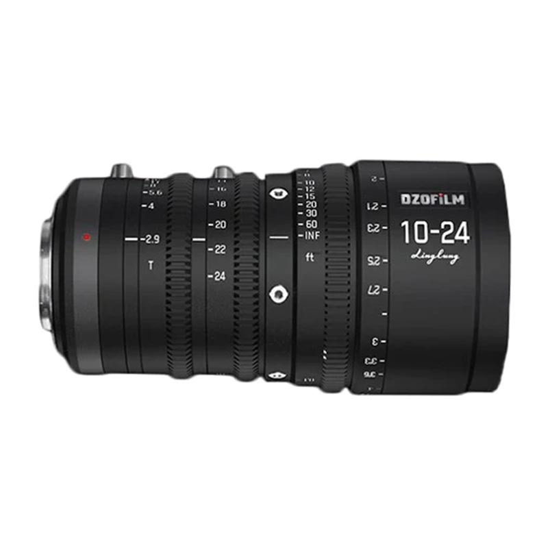 Linglung 10-24mm T2.9 MFTマウント パーフォーカル メートル表示 DZO-L102429/m