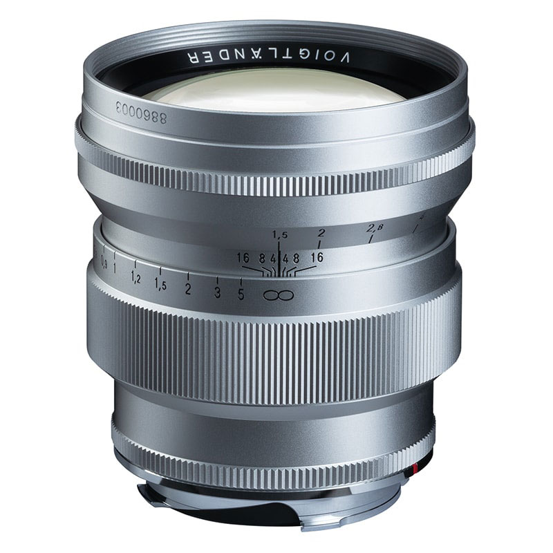 NOKTON Vintage Line 75mm F1.5 Aspherical VM シルバー
