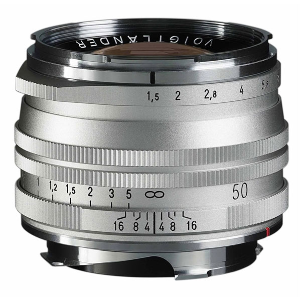 NOKTON Vintage Line 50mm F1.5 Aspherical II VM シルバー MC