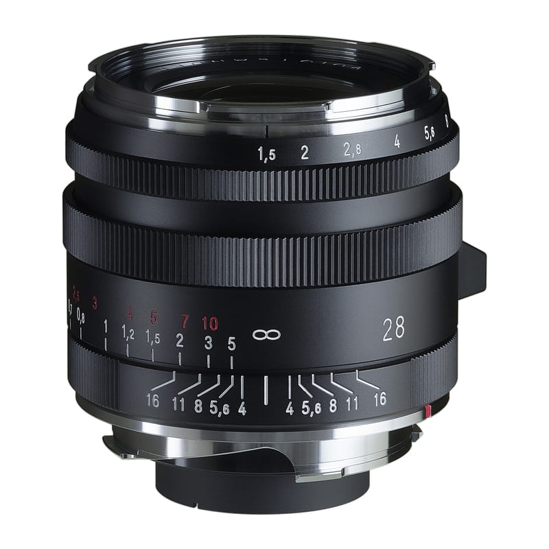 NOKTON Vintage Line 28mm F1.5 Aspherical Type I VM マットブラックペイント
