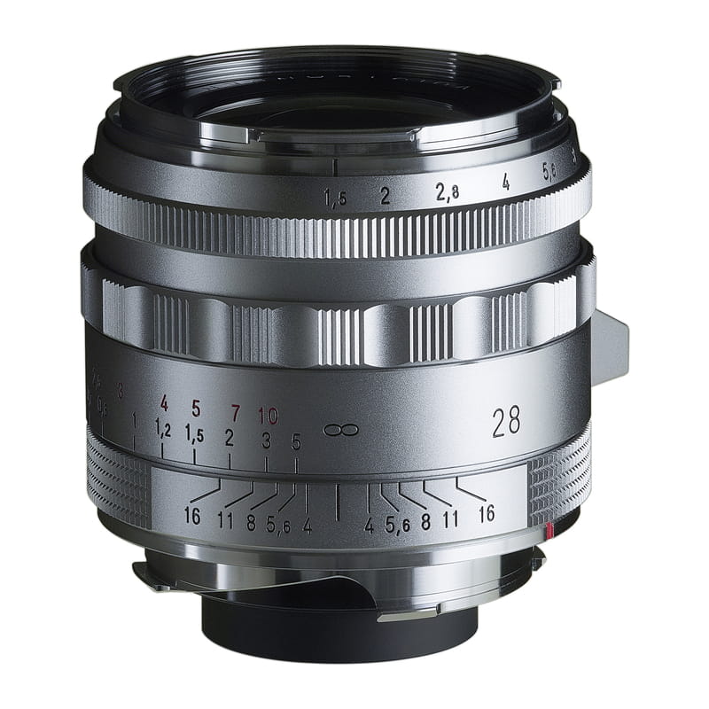 NOKTON Vintage Line 28mm F1.5 Aspherical Type II VM シルバー