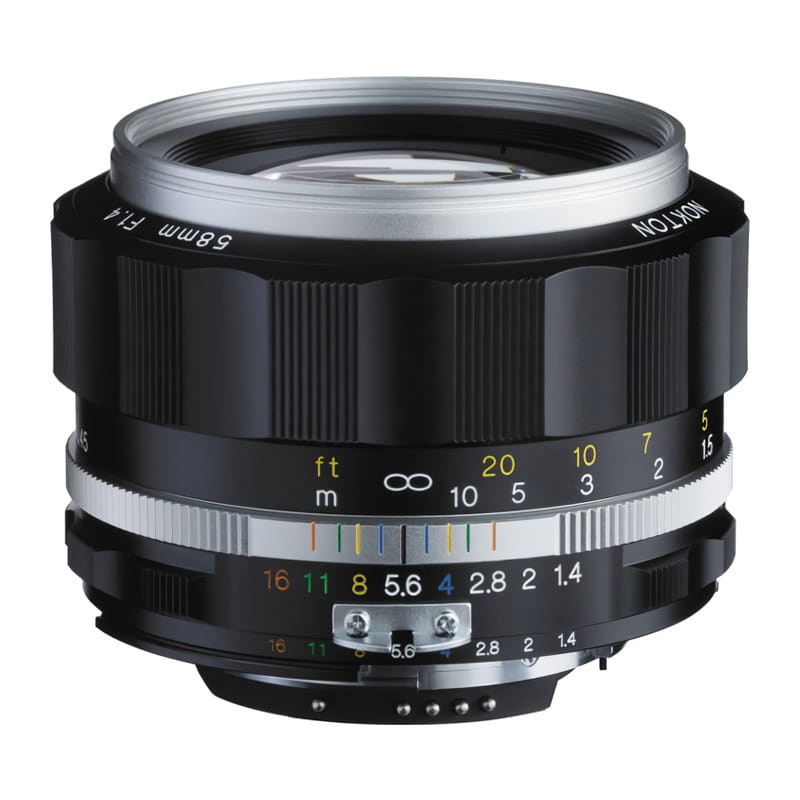 NOKTON 58mm F1.4 SL IIs シルバーリム