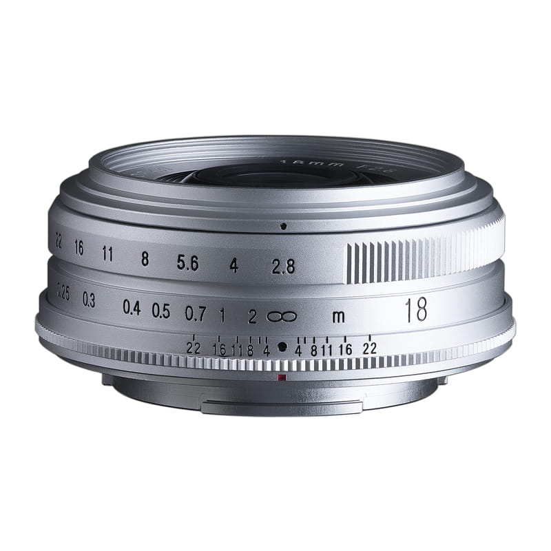 COLOR-SKOPAR 18mm F2.8 Aspherical 富士フイルムXマウント シルバー