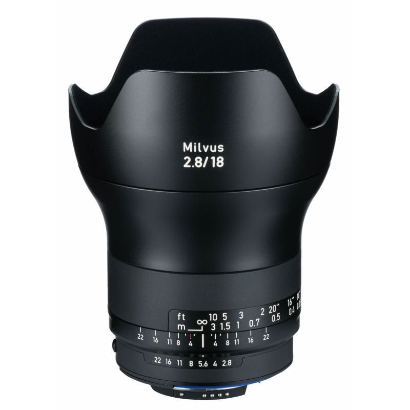 Milvus 2.8/18 ZF.2(CPU内蔵ニコンAi-S互換)