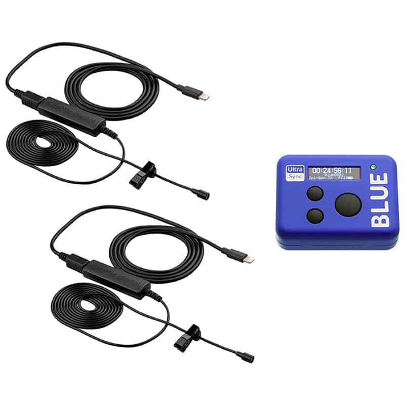 CLIPMIC DIGITAL 2 x 2本 + UltraSync BLUE wireless time code sync