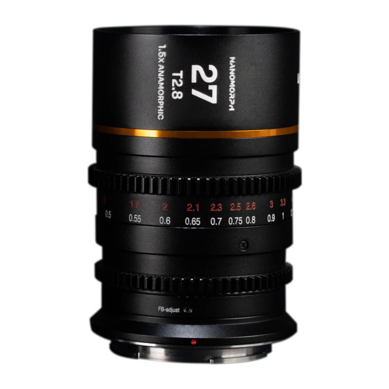 Nanomorph 27mm T2.8 1.5x Cine Amber DJI DL