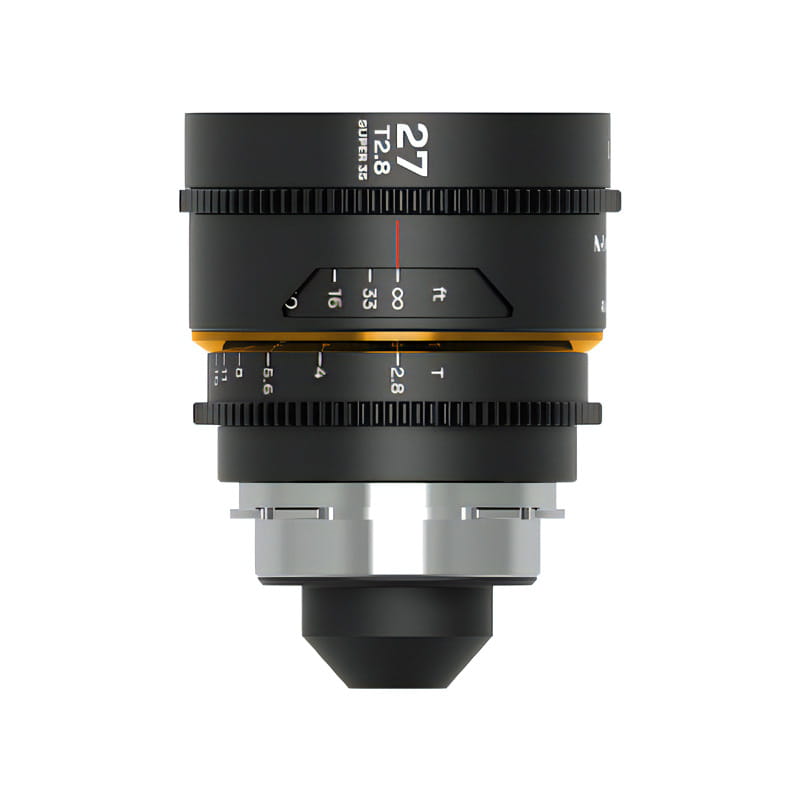 Nanomorph 27mm T2.8 1.5x Cine Amber Canon EF/Arri PL